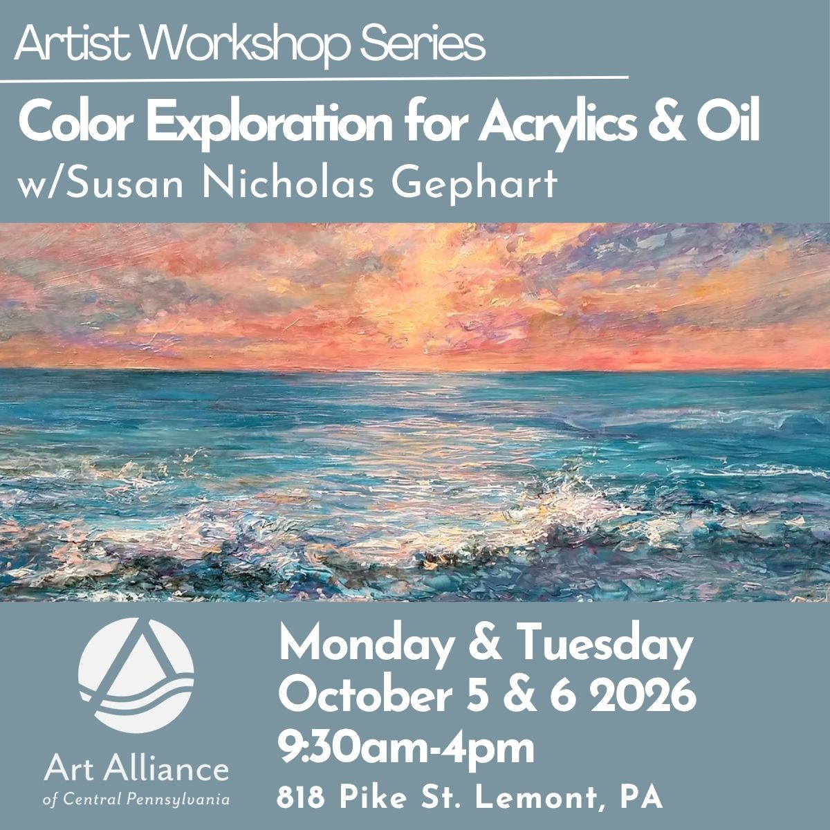 Color Exploration for Acrylic & Oils