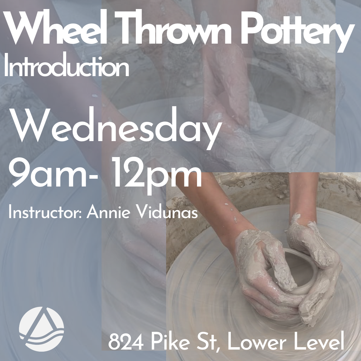 Wheel Thrown Pottery-Wednesday AM