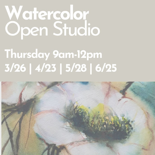 Watercolor Open Studio