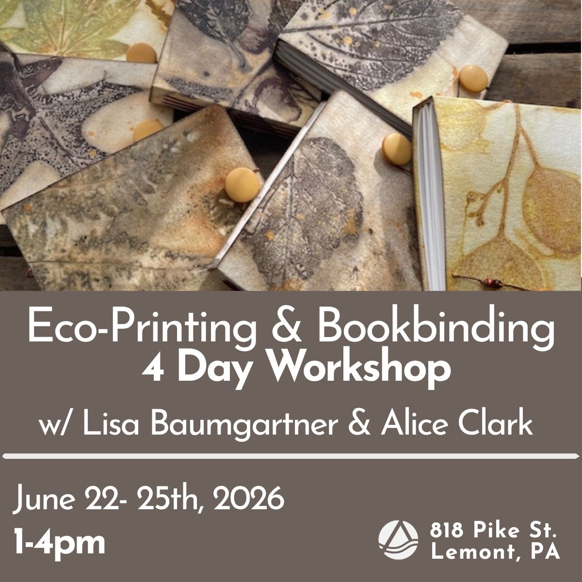 Eco-Printing & Bookbinding