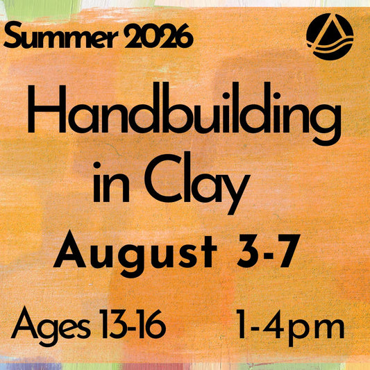 Handbuilding Camp Ages 13-16