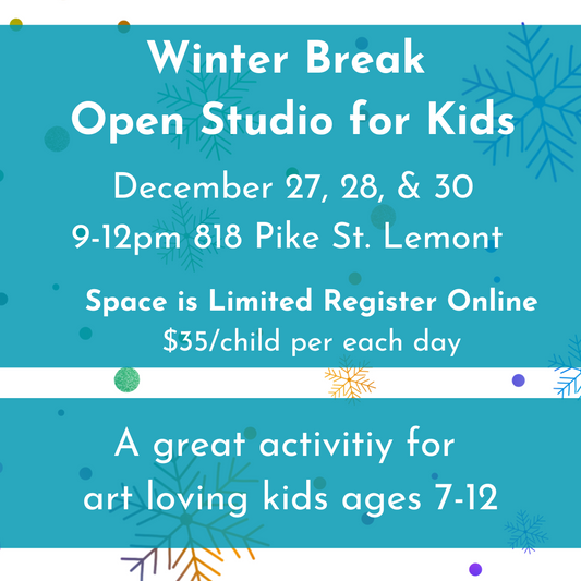 Winter Break Open Studio for Kids 7-12