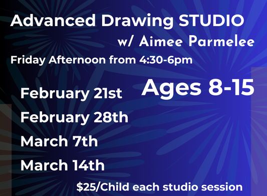 Advanced Drawing Studio Ages 8-15