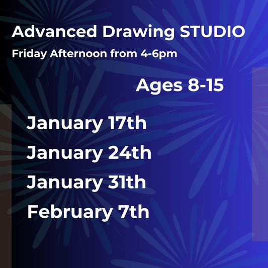 Advanced Drawing Studio Ages 8-15