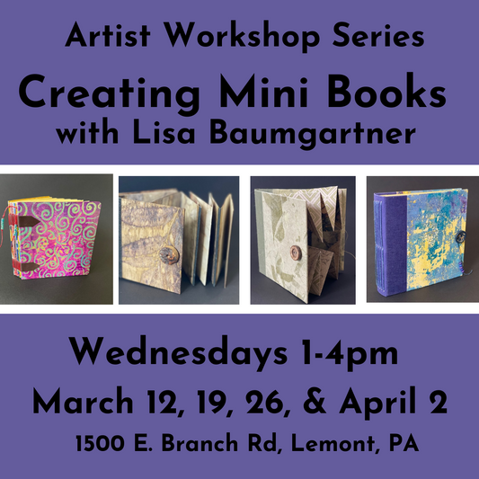 Creating Mini Books with Lisa Baumgartner