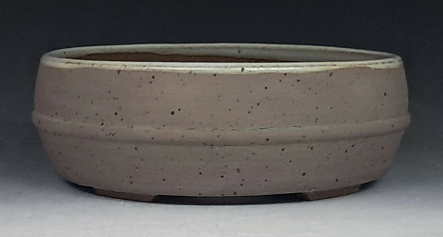 Oval Bonsai Pot with Tray