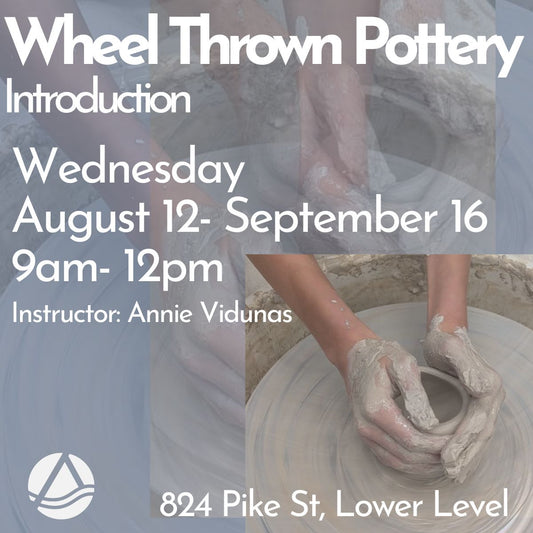 Wheel Thrown Pottery_Morning_ AUG