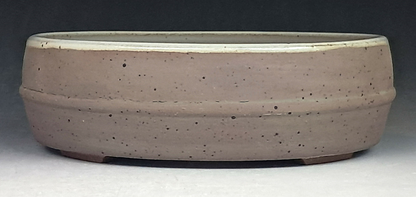 Oval Bonsai Pot with Tray
