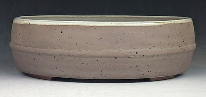 Oval Bonsai Pot with Tray