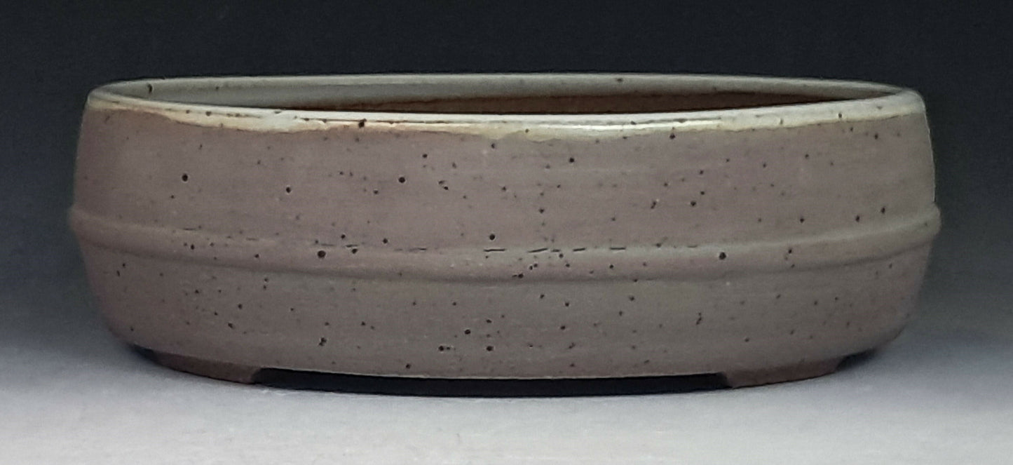 Oval Bonsai Pot with Tray