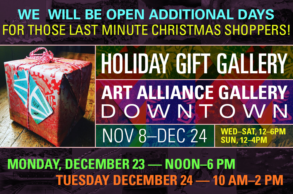 Holiday Gift Gallery Special Hours! December 18, 2019