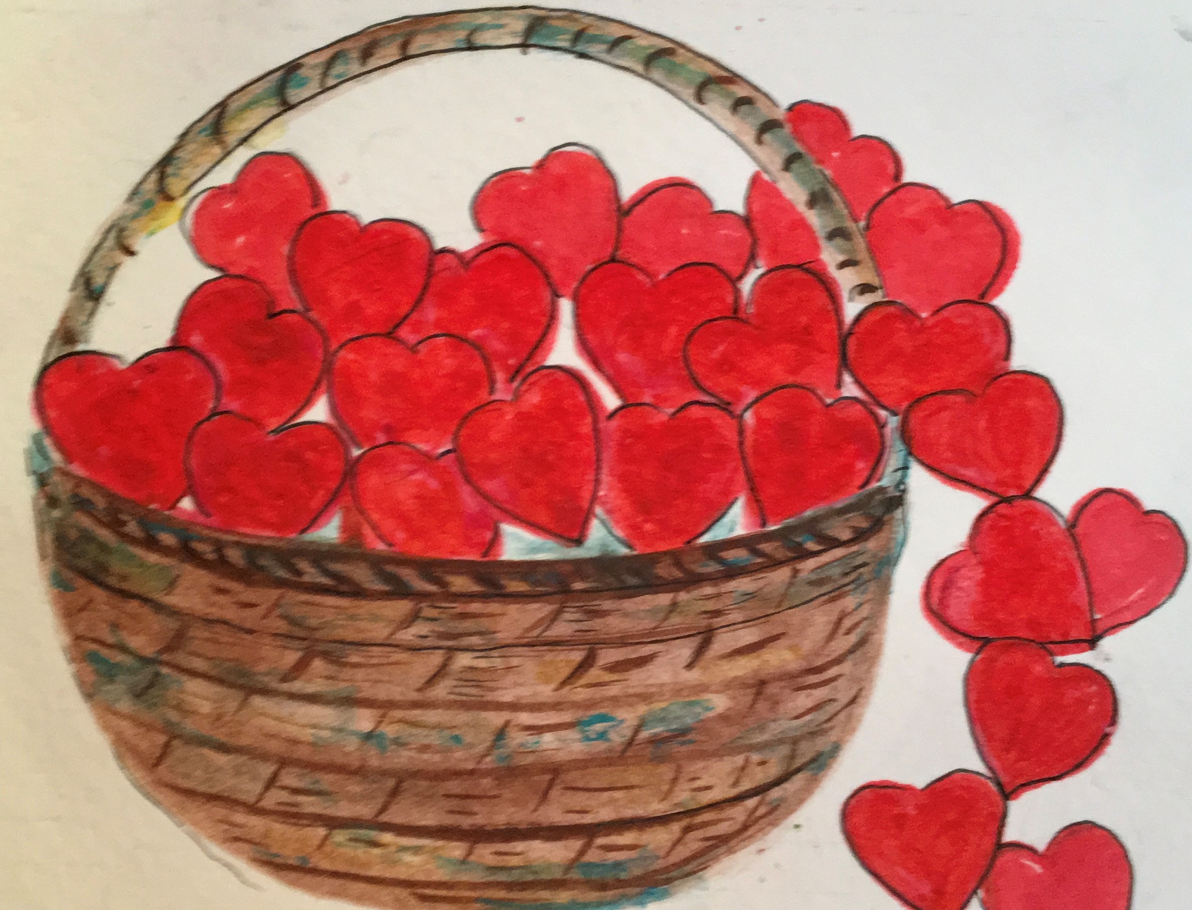 Watercolor Valentine Cards Pop-Up Class, Jan 24 from 10am–12pm January 14, 2020