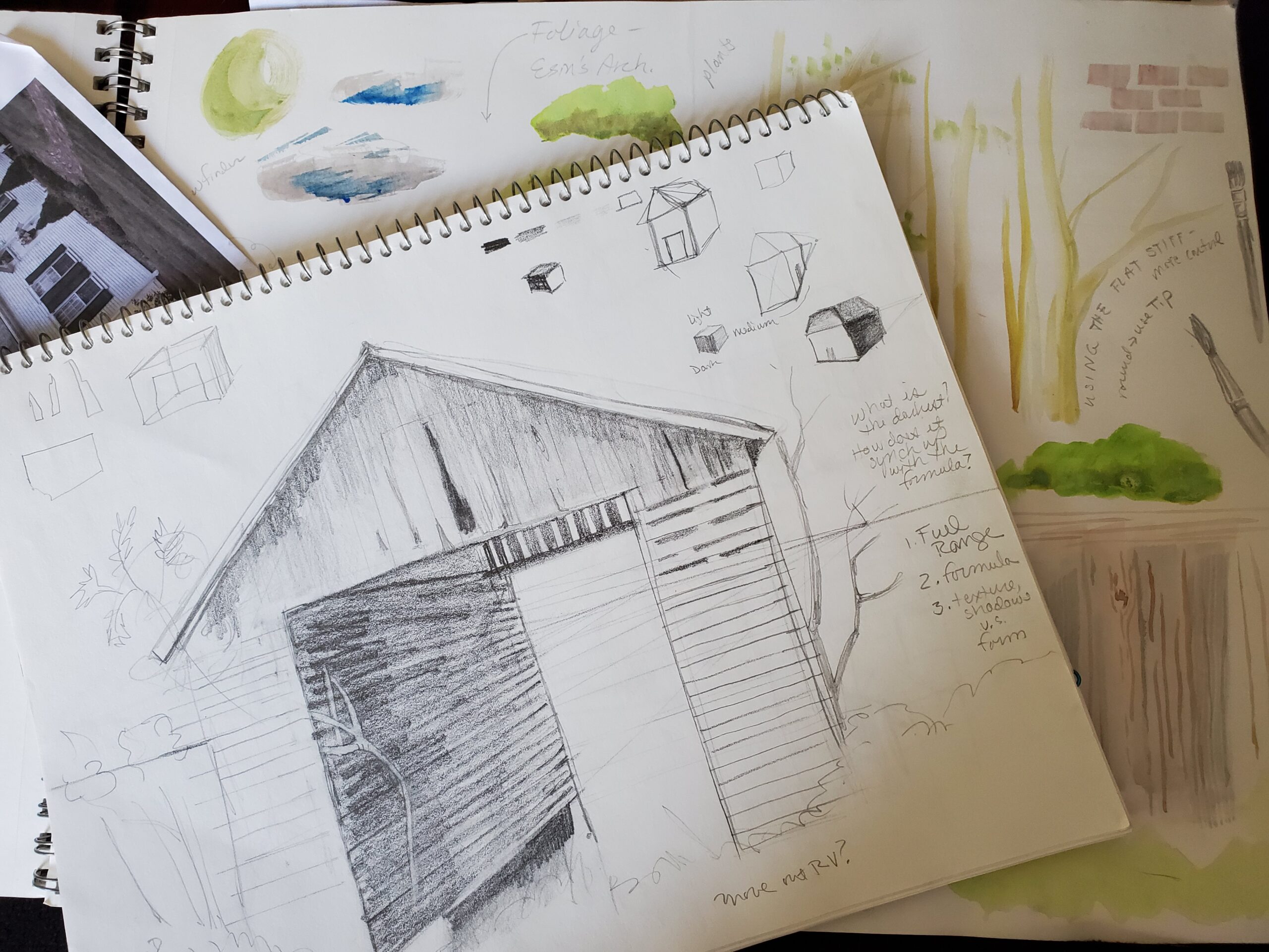 Architectural Drawing with Julia Nelson via Zoom June 24, 2020