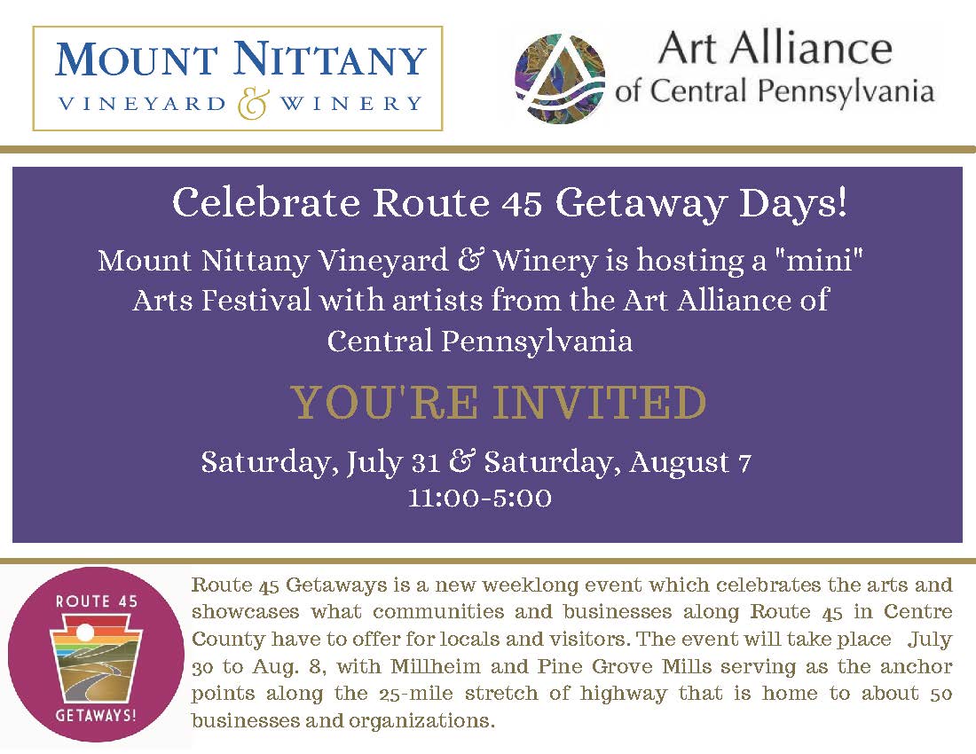 Celebrate Route 45 Getaway Days! July 18, 2021