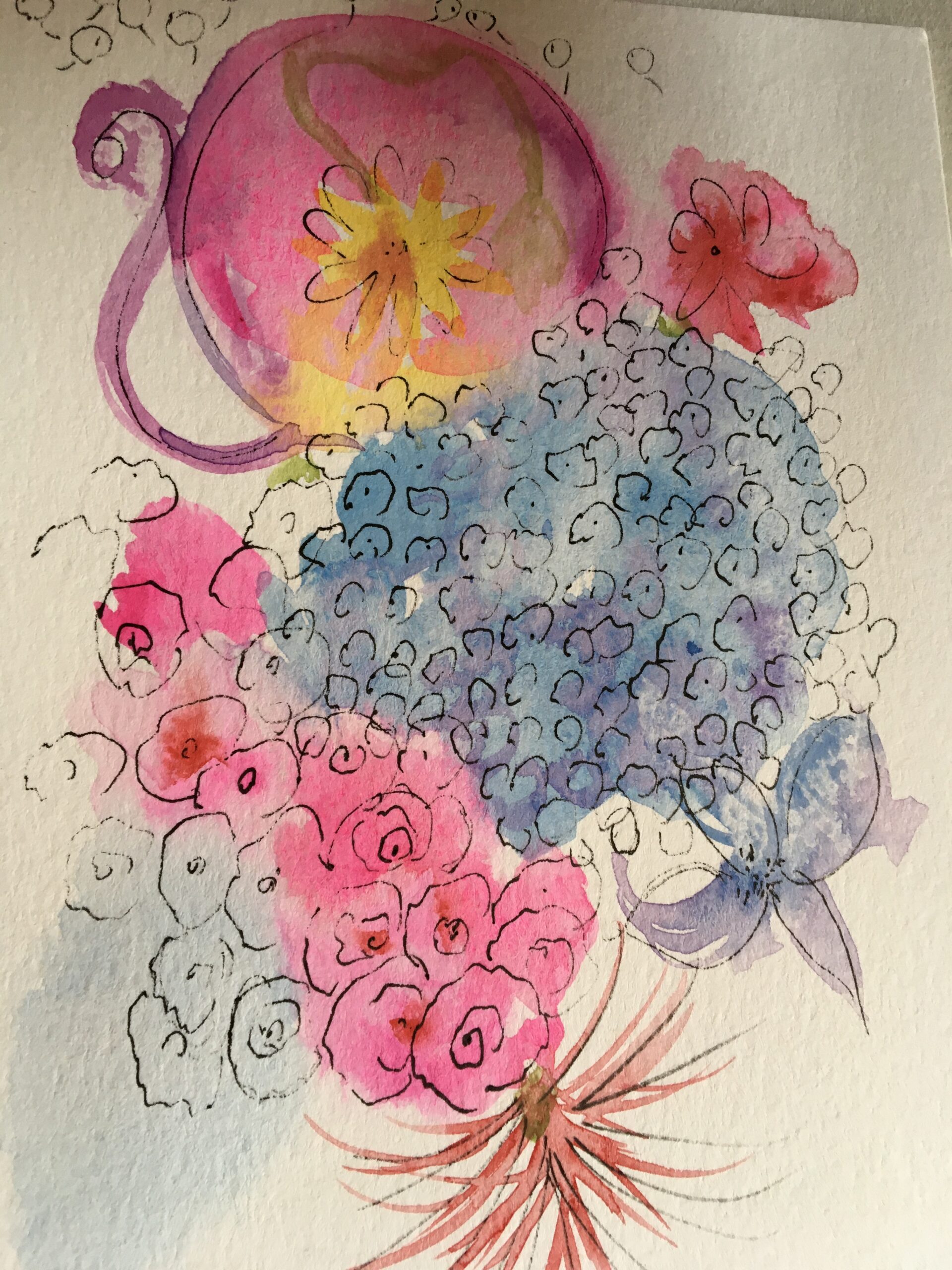 Pen & Ink & Watercolor (9/15–10/20) August 19, 2021