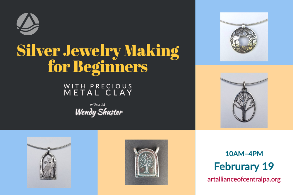 Silver Jewelry Making for Beginners with Precious Metal Clay (PMC) December 9, 2021