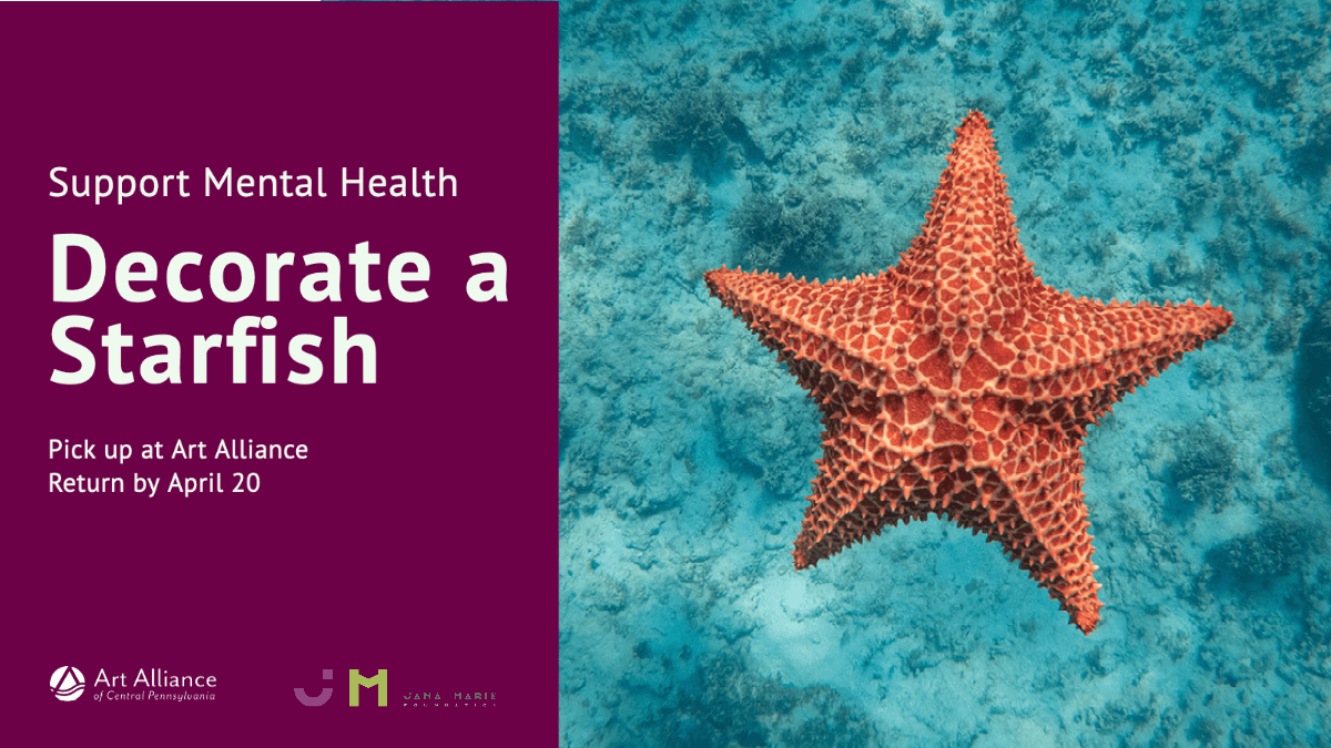 Decorate a Starfish for Mental Health Awareness Month