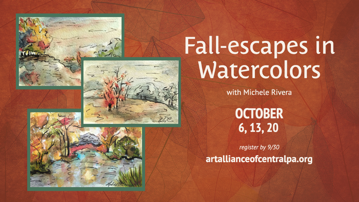 Fall-escapes in Watercolors July 29, 2022