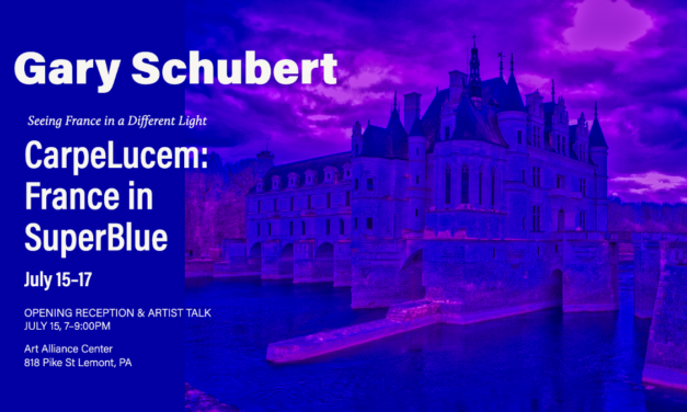 Gary Schubert’s “France in SuperBlue”