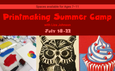 Space Open for Printmaking Summer Camp