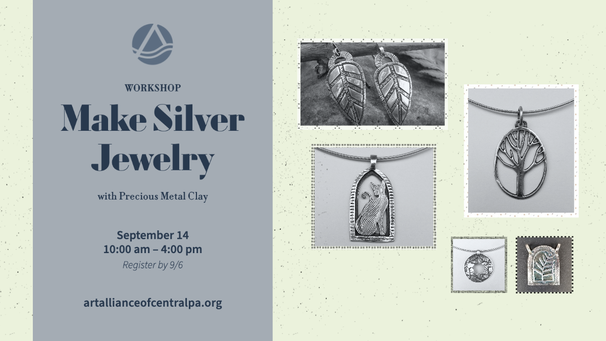 Make Silver Jewelry with Precious Metal Clay August 5, 2022