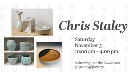 Pottery Sale: Chris Staley