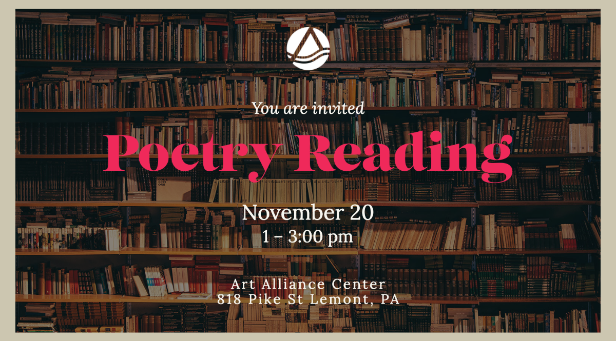 Poetry Reading November 8, 2022